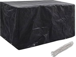 vidaXL Pokrowce na meble ogrodowe, 2 szt., 8 oczek, 180x70x90 cm 2