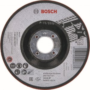 Bosch TARCZA T27 125/3,0/22 ALU,STAL,INOX BOSCH 2