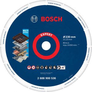 Bosch Duża tarcza tnąca EXPERT Diamond Metal Wheel, 230 x 22,23 mm 1