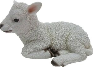 Esschert Design Esschert Design Figurka leżącej owieczki, 17,6 x 10,8 x 10,5 cm 1