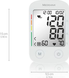 Ciśnieniomierz Medisana Medisana Ciśnieniomierz naramienny z funkcją mowy BU 535 Voice, biały 3