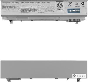 Bateria Qoltec do laptopa Dell Latitude E6400 E6500 | 11.1 V | 4400 mAh (52518.E6400) 1