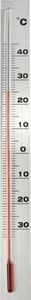 Nature Nature Zewnętrzny termometr ścienny, aluminiowy, 3,8 x 0,6 x 37 cm 1