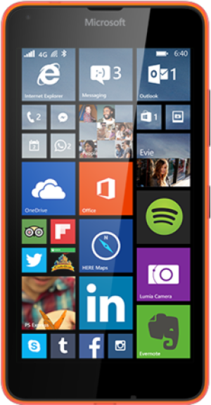 Smartfon Microsoft 8 GB Dual SIM Pomarańczowy  (Lumia 640 Orange Dual Sim) 5