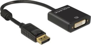 Adapter AV Delock DisplayPort - DVI-I czarny (62601) 1