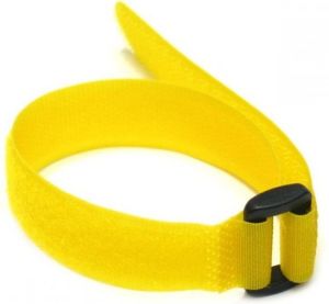 Organizer Techly Rzep Żółty 10 sztuk  (306448) 2