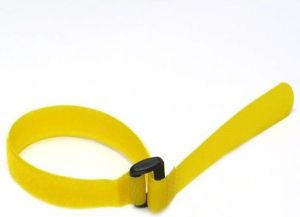 Organizer Techly Rzep Żółty 10 sztuk  (306448) 3