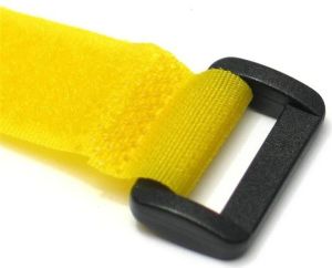 Organizer Techly Rzep Żółty 10 sztuk  (306448) 4