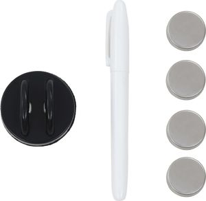 vidaXL Ścienna tablica magnetyczna, szklana, 120 x 60 cm 4