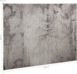 vidaXL Ścienna tablica magnetyczna, szklana, 80 x 60 cm 7