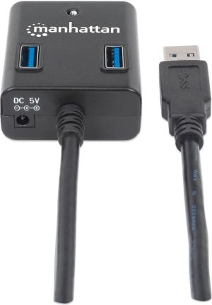 HUB USB Manhattan 4x USB-A 3.0 (162296) 4
