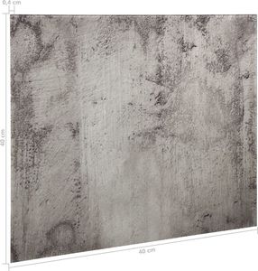 vidaXL Ścienna tablica magnetyczna, szklana, 40 x 40 cm 7