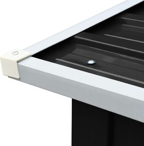 Drewutnia vidaXL 47082 metalowa 172 cm 5