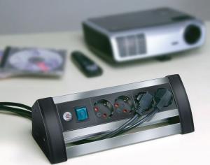 Listwa zasilająca Brennenstuhl Alu-Office-Line 4 gniazda 1.8 m srebrna (1394000414) 3