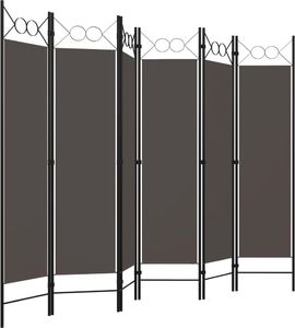 vidaXL Parawan 6-panelowy, antracytowy, 240 x 180 cm 3