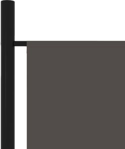 vidaXL Parawan 5-panelowy, antracytowy, 250 x 180 cm 5