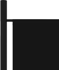 vidaXL Parawan 5-panelowy, czarny, 250 x 180 cm 5