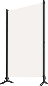 vidaXL Parawan 3-panelowy, biały, 260 x 180 cm 3