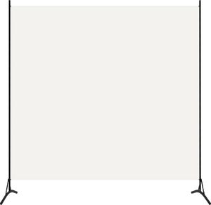 vidaXL Parawan 1-panelowy, biały, 175 x 180 cm 1