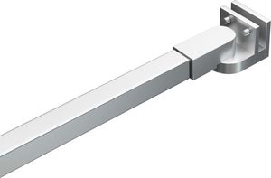 vidaXL Wspornik do parawanu na wannę, stal nierdzewna, 47,5 cm 4