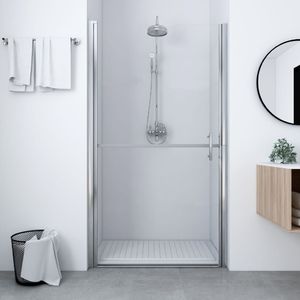 vidaXL Drzwi prysznicowe, hartowane szkło, 81 x 195 cm 1