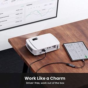 Stacja/replikator Ugreen UGREEN 4K @ 60Hz USB C Adapter HDMI 60 Hz Typ C do HDMI Adapter kompatybilny z Thunderbolt 3 4K USB-C do HDMI Adapter obsługiwany dla MacBook Pro 2020, MacBook Air 2019, iPad Pro 2020, Dell XPS 13 2