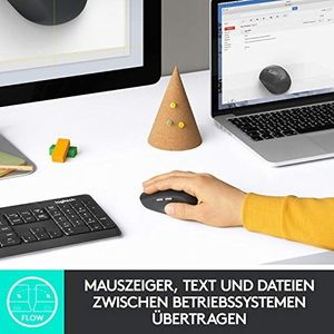 Mysz Logitech Logitech M590 Silent Wireless, Bluetooth i połączenie 2,4 GHz przez odbiornik USB Unifying, czujnik optyczny 1000 DPI, 2-letnia żywotność baterii, PC / Mac - rubinowo-czerwony / czerwony 2