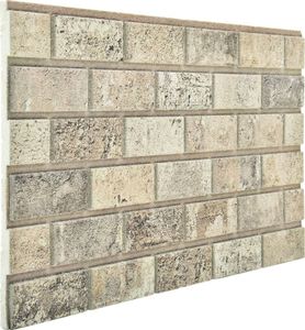 vidaXL Panele ścienne 3D, wzór piaskowej cegły, 11 szt., EPS 6