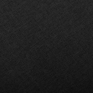 vidaXL Fotel bujany, czarny, tapicerowany tkaniną 3