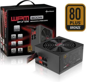 Zasilacz Sharkoon WPM600 Bronze 600W 80Plus Bronze (4044951013654) 5