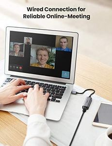 Karta sieciowa Ugreen UGREEN Adapter USB C do Ethernet Adapter Gigabit LAN typu C do adaptera sieciowego RJ45 kompatybilny z Thunderbolt 3 dla MacBook Pro, MacBook Air, iPad Pro 2018/2020, Lenovo Ideapad, Surface Go 2