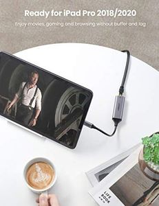 Karta sieciowa Ugreen UGREEN Adapter USB C do Ethernet Adapter Gigabit LAN typu C do adaptera sieciowego RJ45 kompatybilny z Thunderbolt 3 dla MacBook Pro, MacBook Air, iPad Pro 2018/2020, Lenovo Ideapad, Surface Go 4