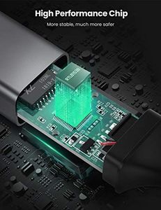 Karta sieciowa Ugreen UGREEN Adapter USB C do Ethernet Adapter Gigabit LAN typu C do adaptera sieciowego RJ45 kompatybilny z Thunderbolt 3 dla MacBook Pro, MacBook Air, iPad Pro 2018/2020, Lenovo Ideapad, Surface Go 5