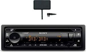 Radio samochodowe Sony Radio samochodowe Sony MEX-N7300KIT DAB + z CD, podwójnym złączem Bluetooth, USB i AUX - Zestaw głośnomówiący Bluetooth - 4 X55 watów - 3X preout - Dodatkowy bas - Vario Color 1