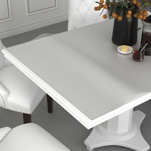 vidaXL Mata ochronna na stół, matowa, 100x60 cm, 2 mm, PVC 1