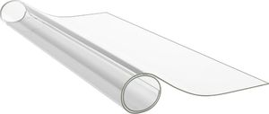 vidaXL Mata ochronna na stół, matowa, 80x80 cm, 2 mm, PVC 5