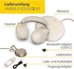 Słuchawki Jabra Evolve2 85 Link 380c UC (28599-989-888) 6