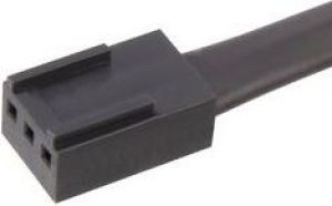 Sharkoon 3-pin - 3-pin, 0.3m, Czarny (4044951016747) 3