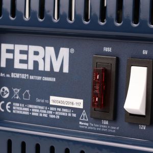 Ferm FERM Prostownik do akumulatorów, metal, BCM1021 2