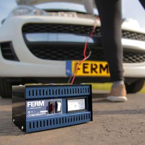 Ferm FERM Prostownik do akumulatorów, metal, BCM1021 4