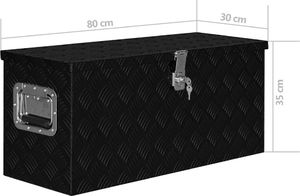 vidaXL Skrzynka narzędziowa 146442 7