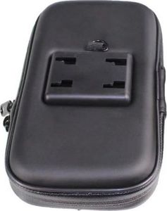 Hurtel Rowerowy wodoodporny motocyklowy uchwyt torba sakwa na telefon na kierownicę XL (max wymiar telefonu: 165 mm x 80 mm) czarny (bez mocowania do kierown 2