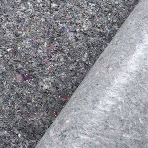Folia malarska vidaXL VidaXL Filcowe maty malarskie, 2 szt., 50 m, 280 g/m, szare 3