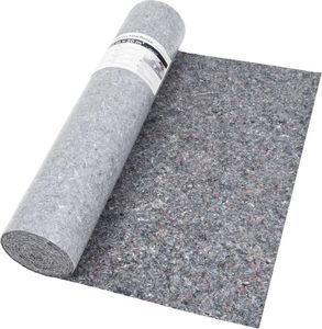 Folia malarska vidaXL VidaXL Filcowe maty malarskie, 2 szt., 50 m, 280 g/m, szare 5