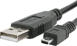 Kabel USB Sharkoon USB-A - miniUSB 2 m Czarny (4044951015573) 1