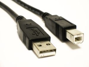 Kabel USB Sharkoon USB-A - USB-B 5 m Czarny (4044951015283) 1