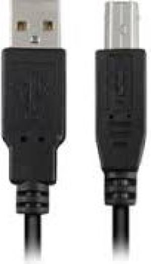 Kabel USB Sharkoon USB-A - USB-B 2 m Czarny (4044951015269) 3