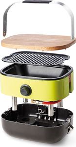 Meva GP18002 Grill turystyczny gazowy 2.5 kW 24 cm x 35 cm 4