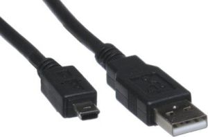 Kabel USB Sharkoon USB-A - miniUSB 1 m Czarny (4044951015566) 5