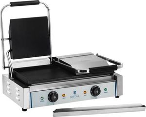 Royal Catering Kontakt grill kontaktowy dwustronny podwójny gładki 3600W 230V Royal C 1